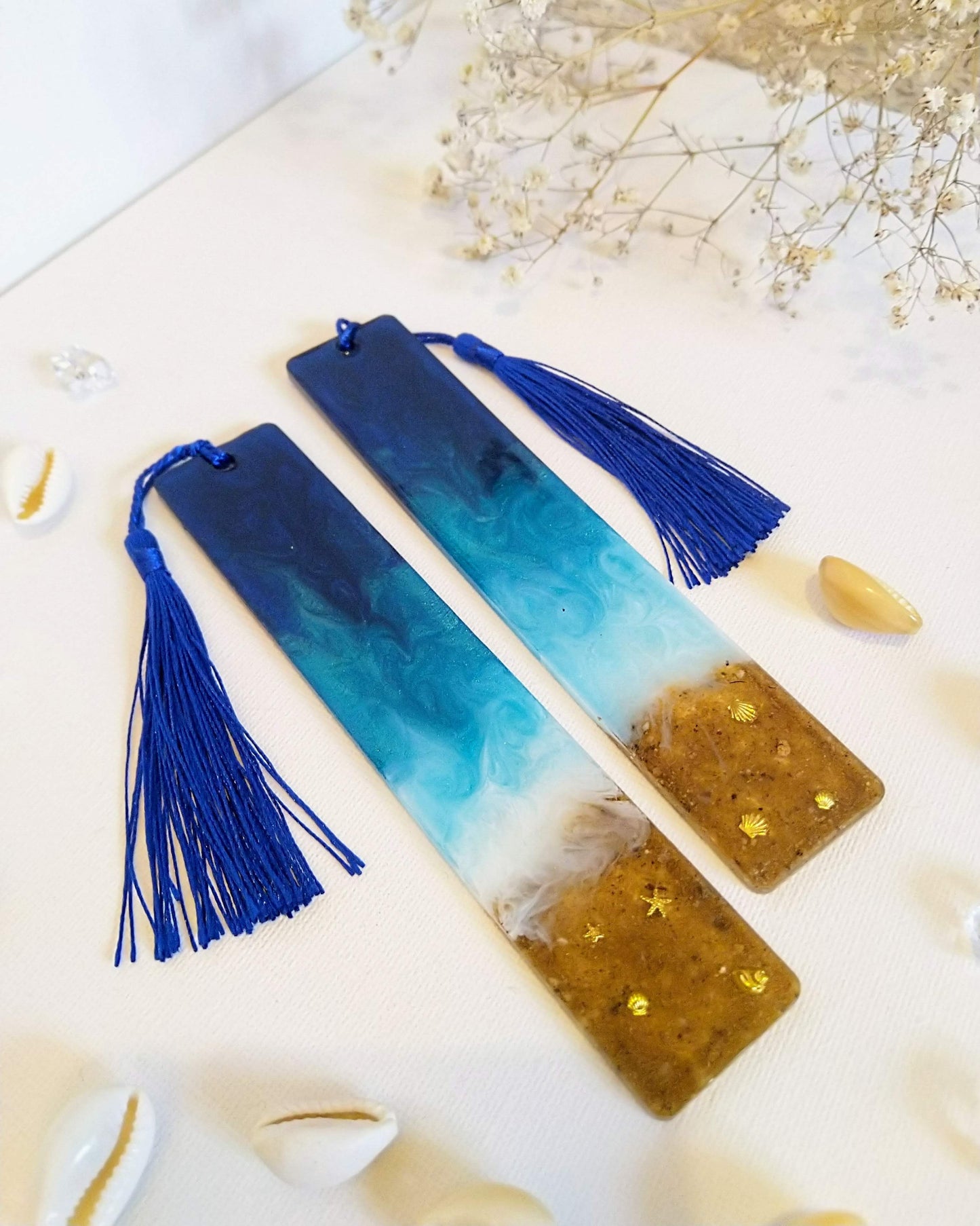 Lesezeichen in Meeres-Optik