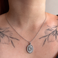 Sol Amulett | Celestiale Edelstahl Sonnenkette | Witchy Schmuck | Gothic magische Halskette Silber