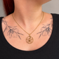 Luna Papillon – Schmetterling Mond Kette Gold | Witchy Celestial Schmuck | Fairy Fantasy Halskette