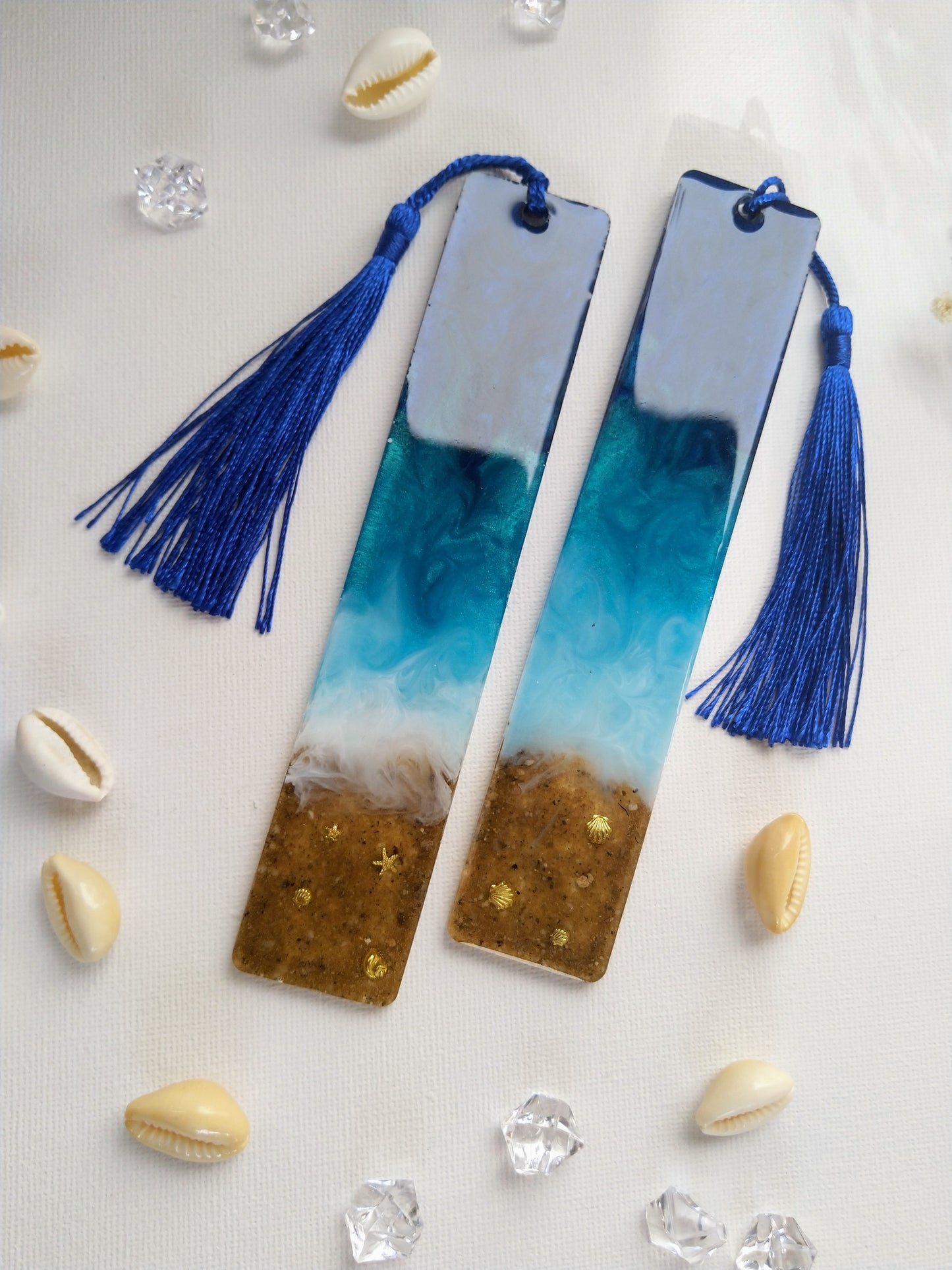 Lesezeichen in Meeres-Optik