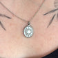 Sol Amulett | Celestiale Edelstahl Sonnenkette | Witchy Schmuck | Gothic magische Halskette Silber