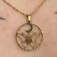 Luna Papillon – Schmetterling Mond Kette Gold | Witchy Celestial Schmuck | Fairy Fantasy Halskette