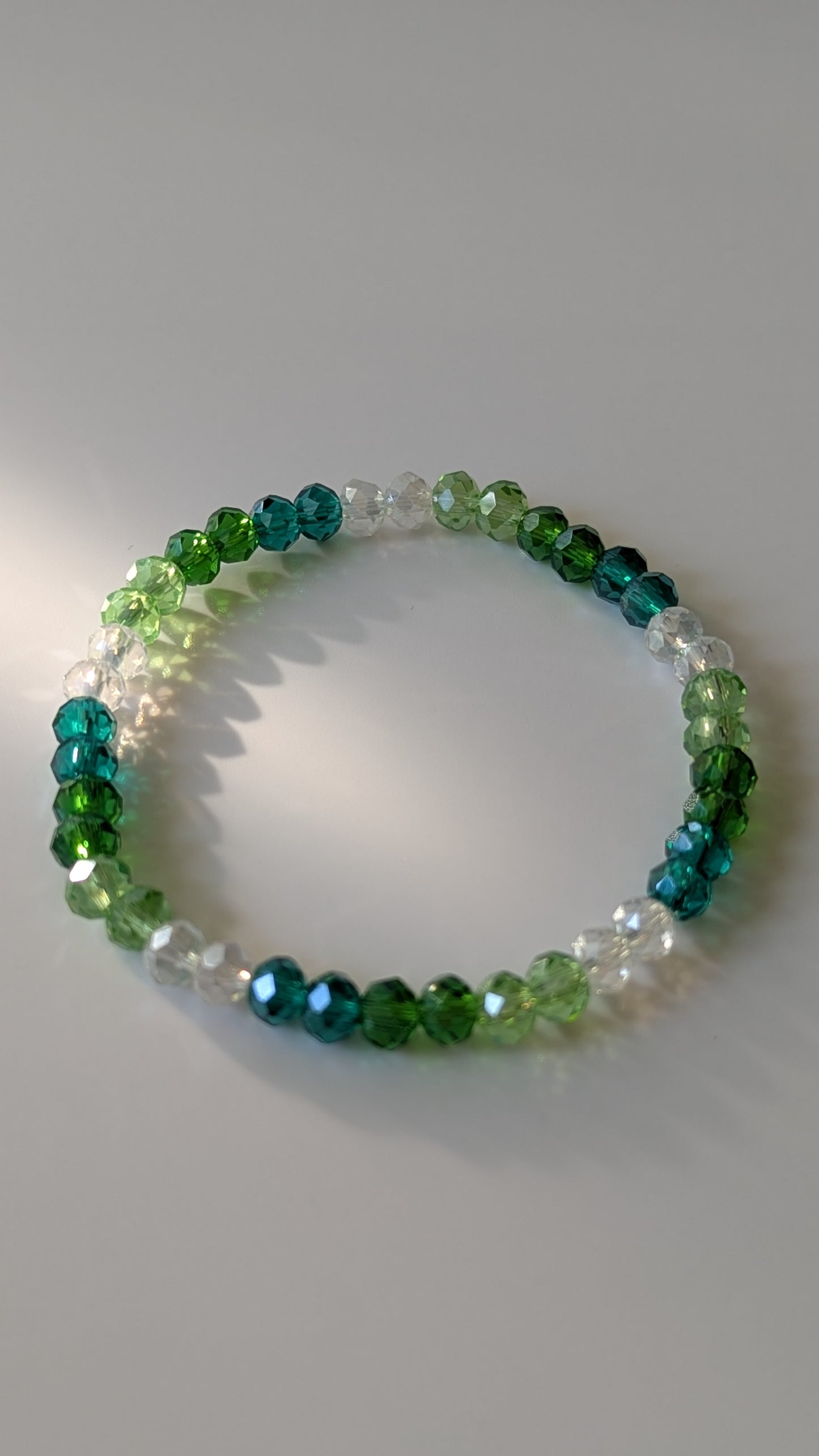 Buntes Glasperlen Armband