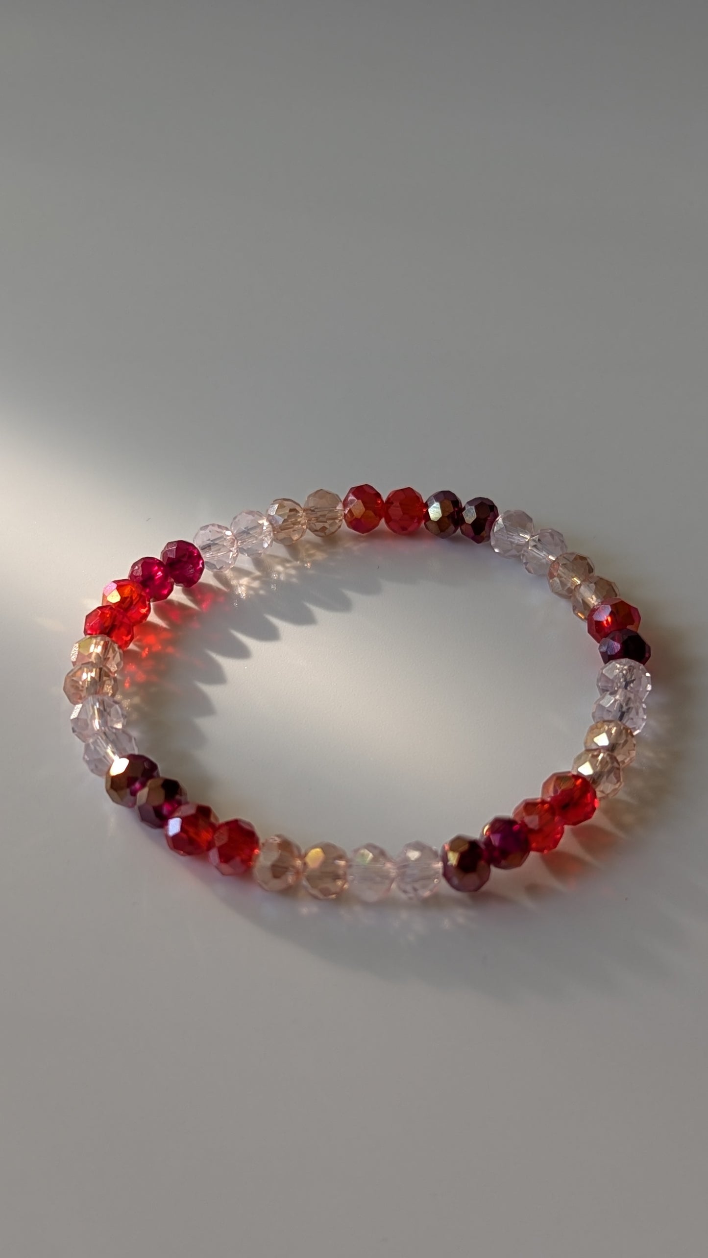 Buntes Glasperlen Armband