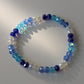 Buntes Glasperlen Armband