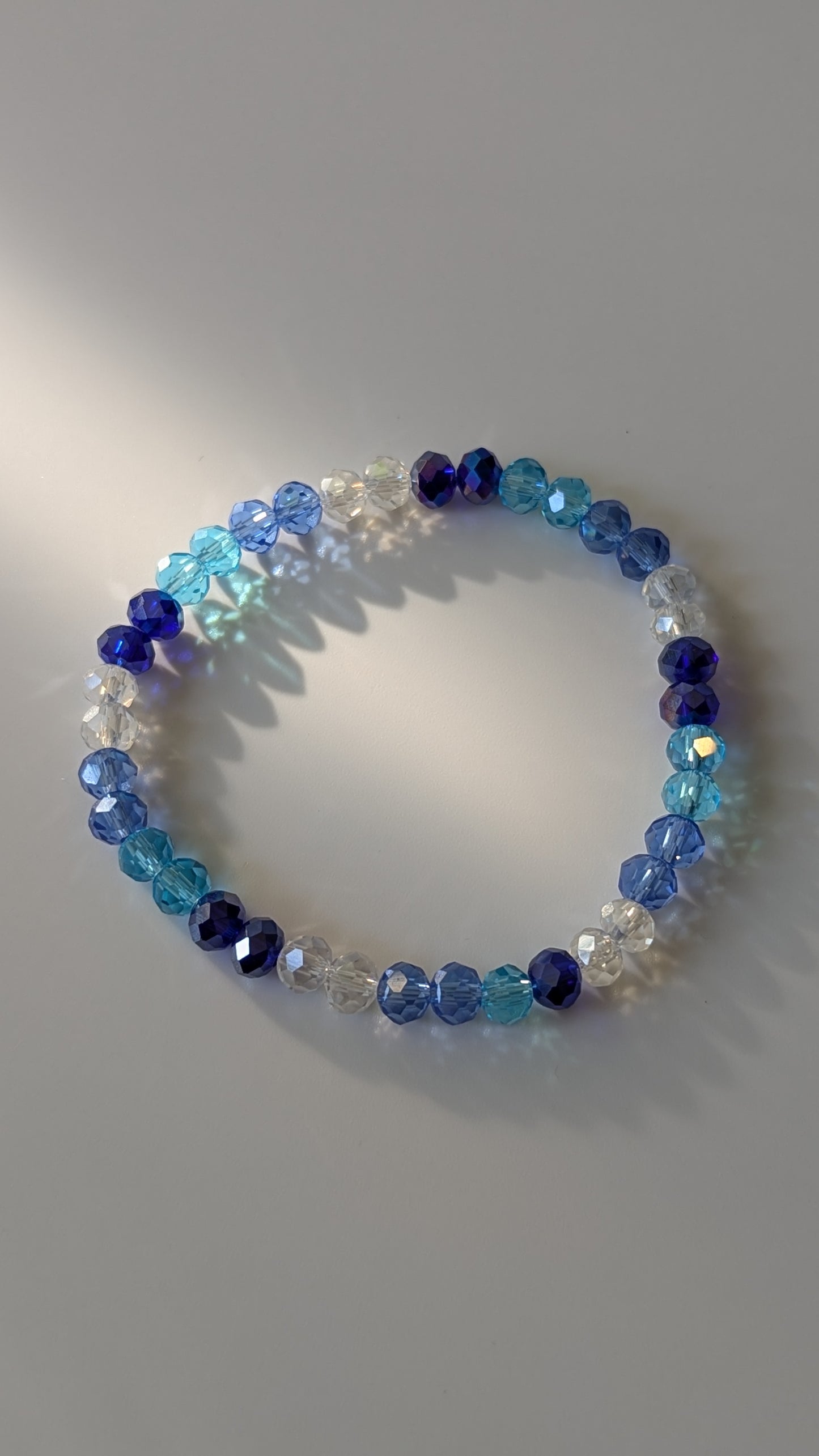 Buntes Glasperlen Armband