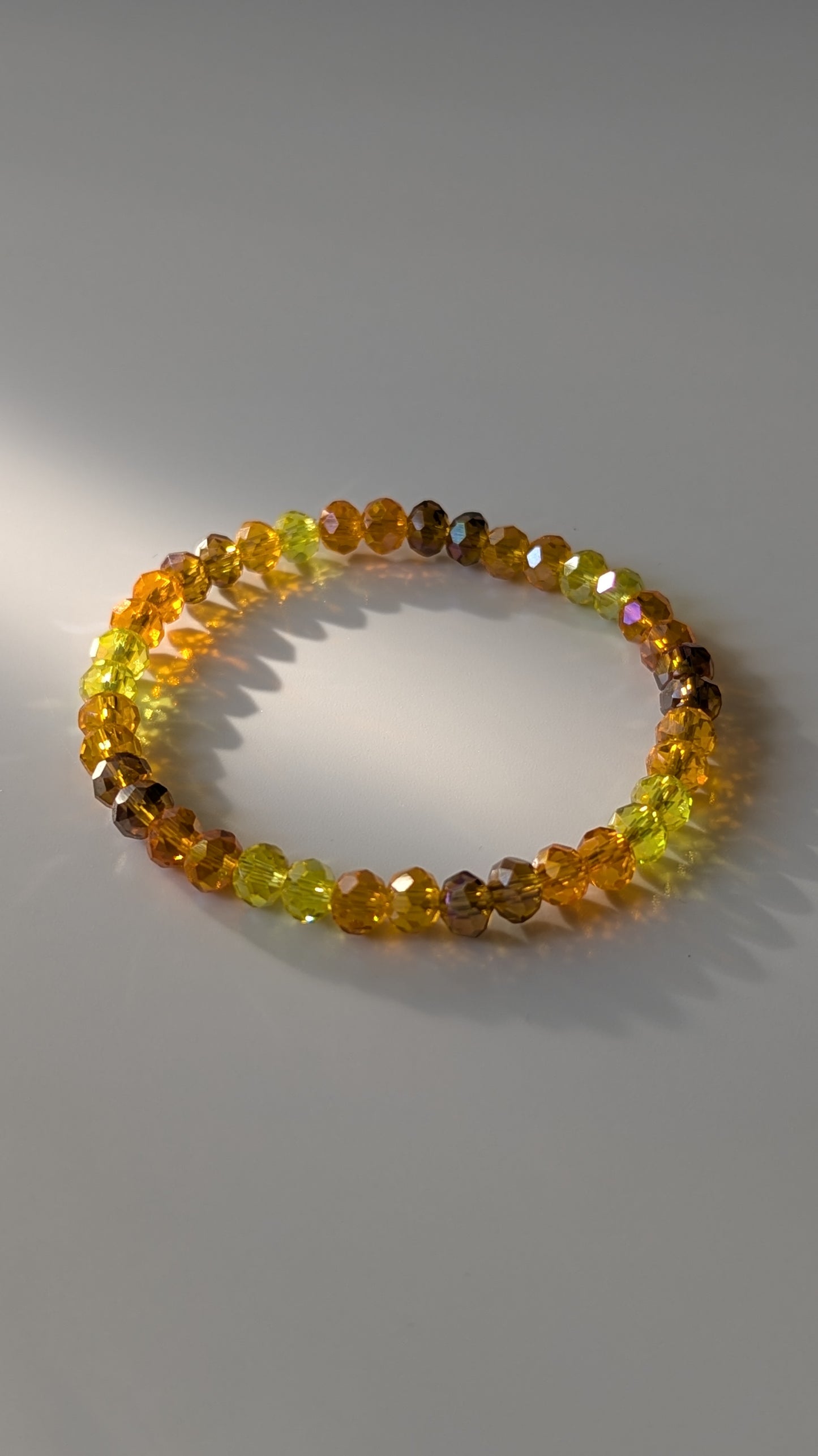 Buntes Glasperlen Armband