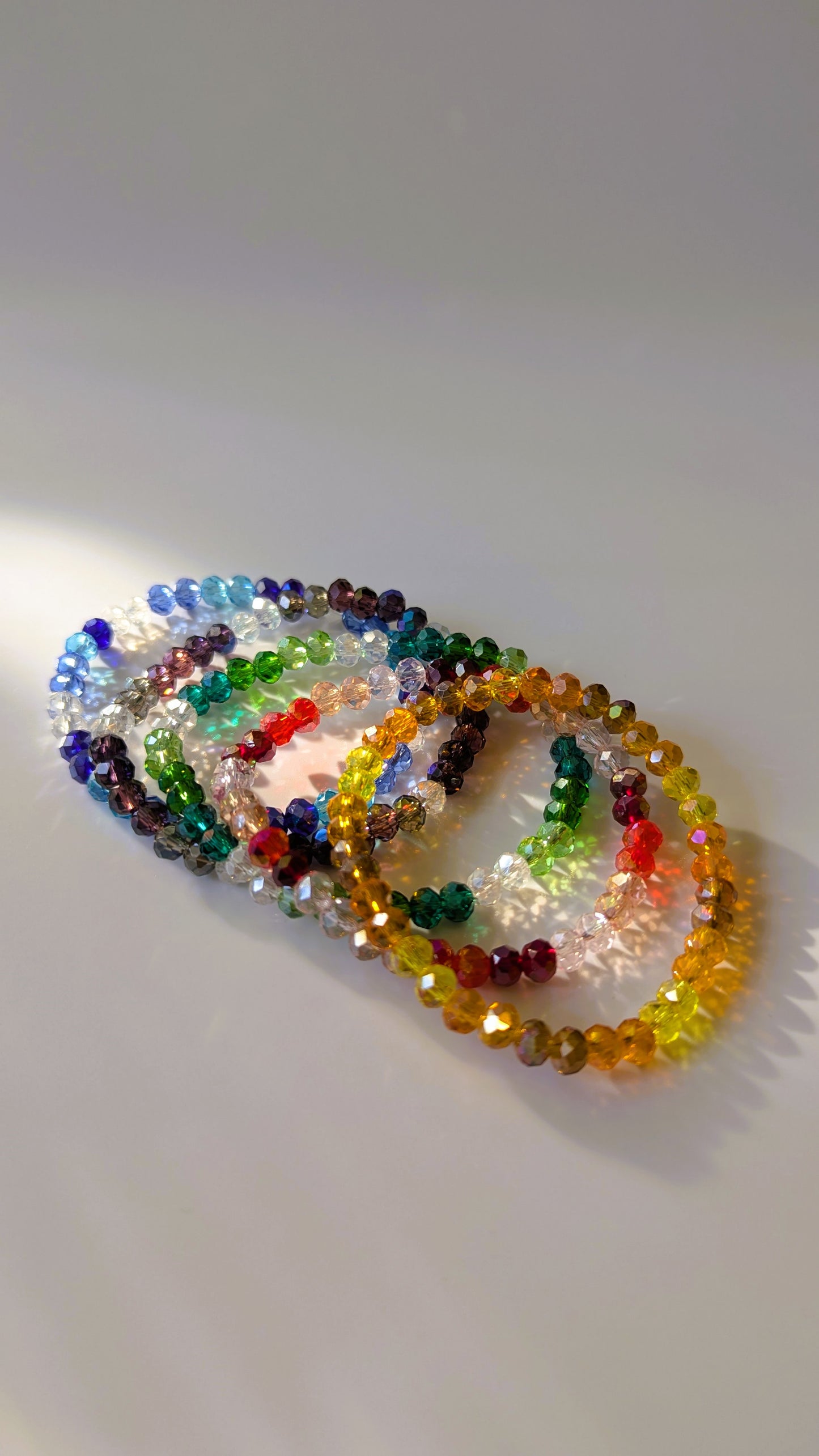 Buntes Glasperlen Armband