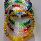 Buntes Glasperlen Armband