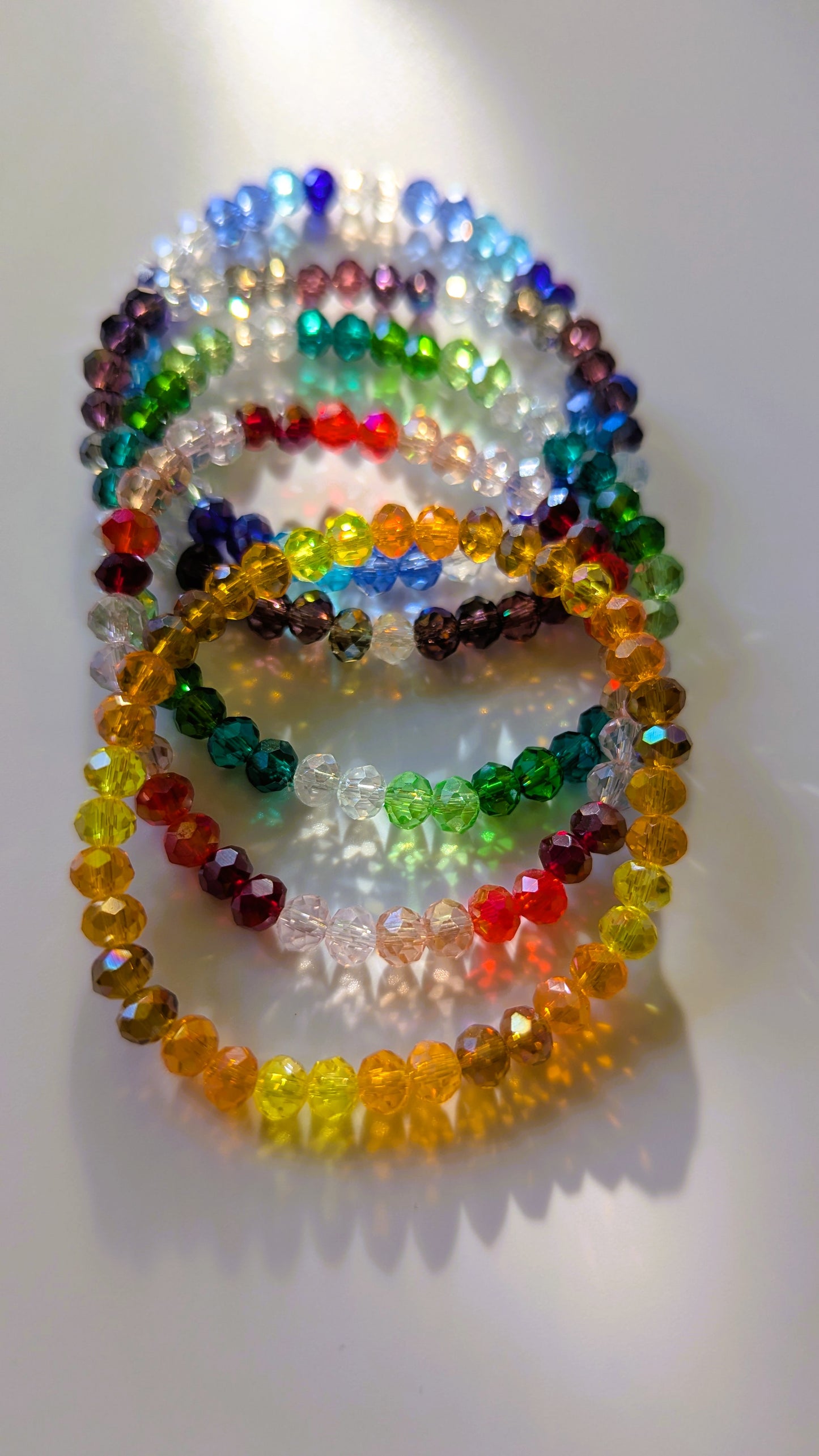 Buntes Glasperlen Armband