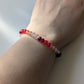 Buntes Glasperlen Armband