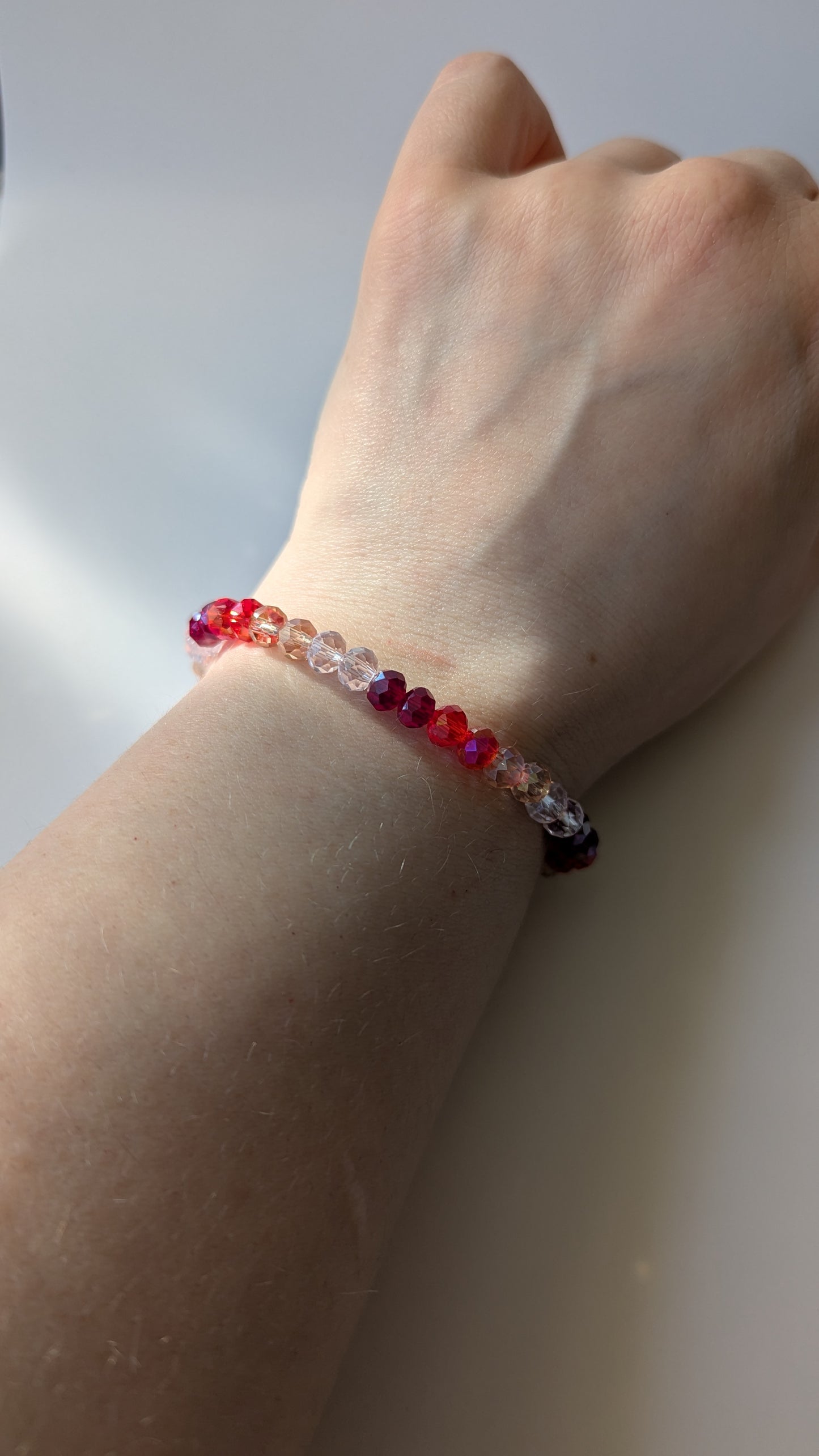 Buntes Glasperlen Armband