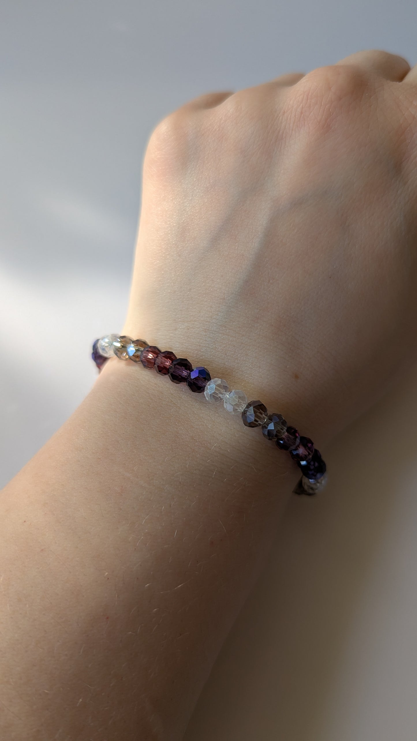 Buntes Glasperlen Armband