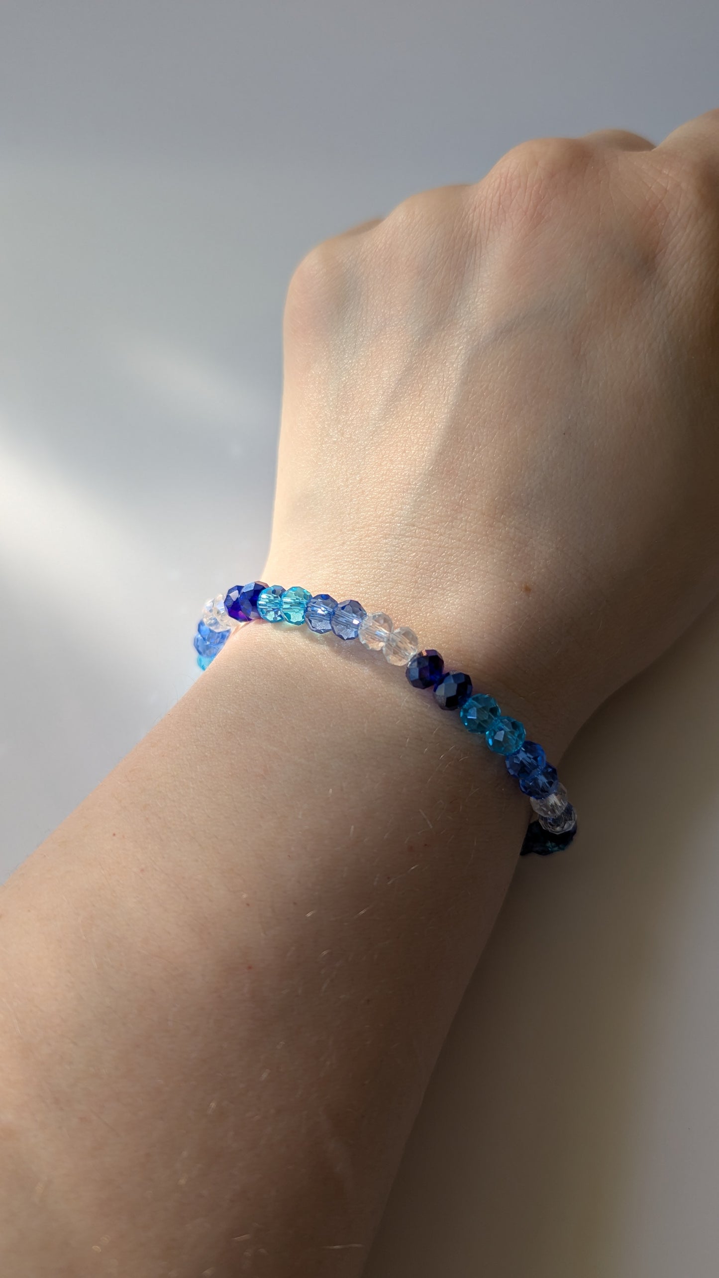 Buntes Glasperlen Armband