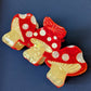 Fliegenpilz Haarklammer – Mushroom Claw Clip