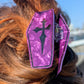 Gothic Sarg Haarklammer – Coffin Claw Clip mit Kreuz
