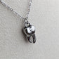 Zahn Anhänger Halskette – Gothic Oddity Schmuck aus Edelstahl